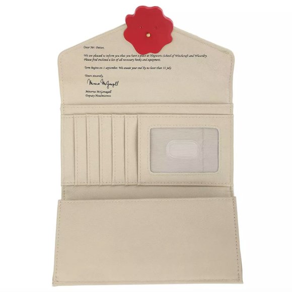 Harry Potter Letter to Hogwarts Snap Wallet - Wizarding World Gifts - Picture 5 of 7